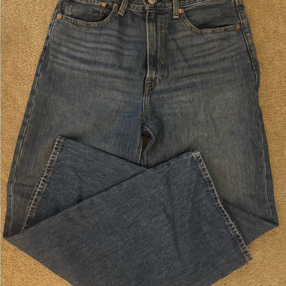 Women’s Levi’s rib cage wide leg Jean
